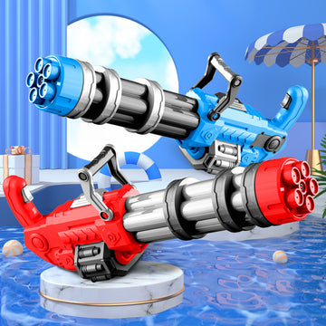 Gatling Water Gun for Nonstop Soaking Fun